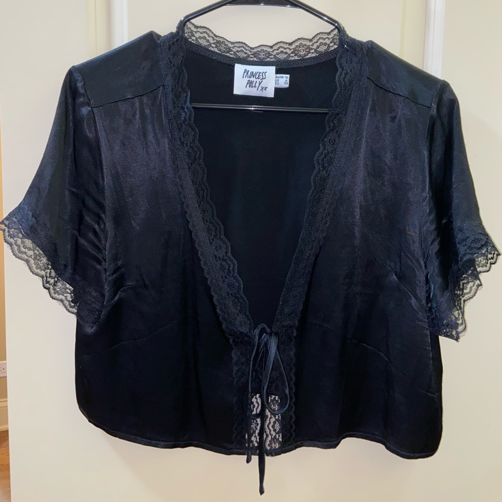 Vintage Tie Up Top